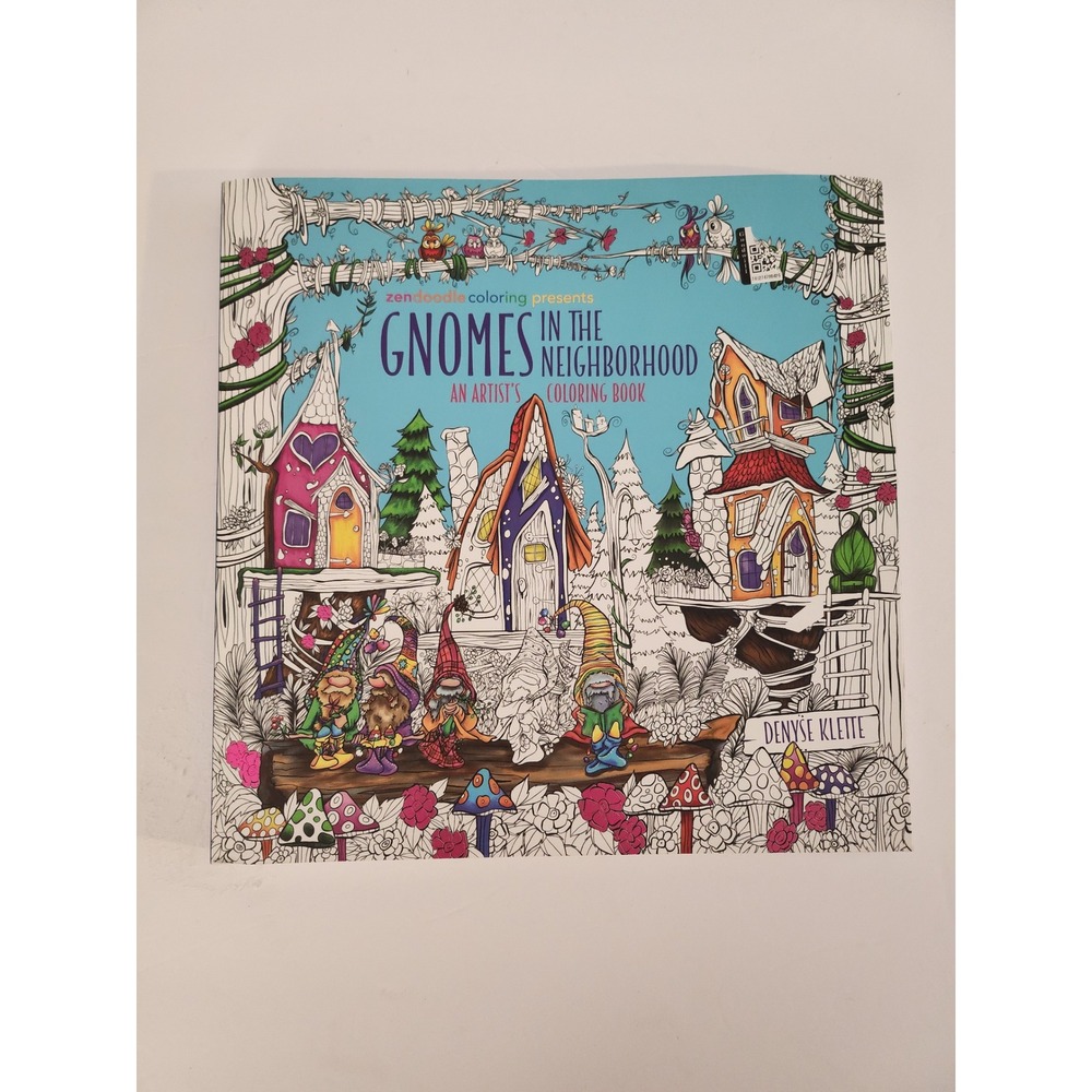 Zendoodle Coloring Gnomes in the Neighborhood Denyse Klette Coloring Book 2018‎